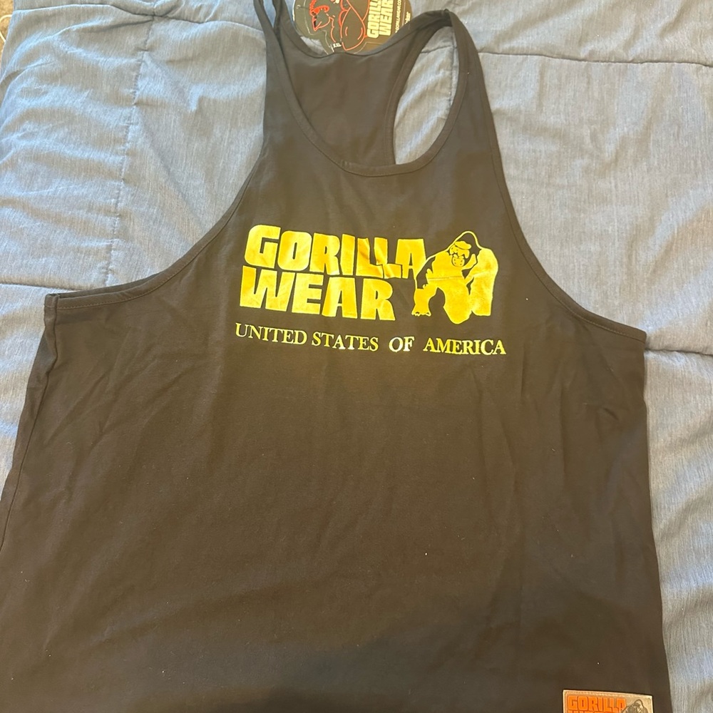 Gorilla Wear Black Tank Top